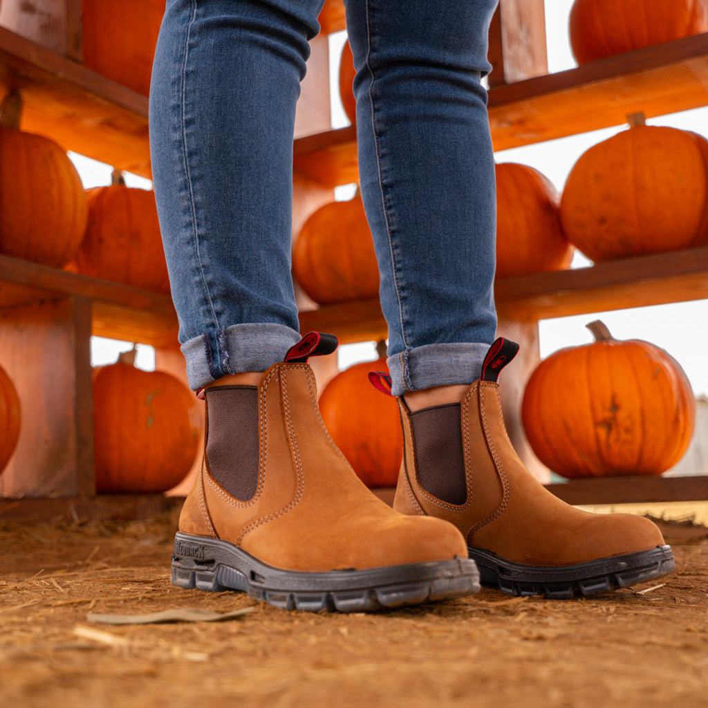 Redback オーストラリア製 安全靴 ブーツ 黒 新品 REDBACK SIDE GORE Boots Made In Australia レッドバック