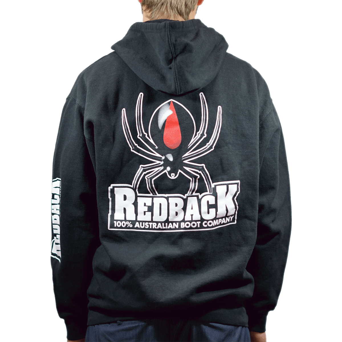 Redback Spider Hoodie - Back